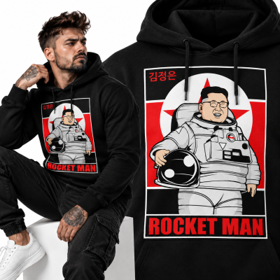 BLUZA ŚMIESZNA Z KAPTUREM ASTRONOT